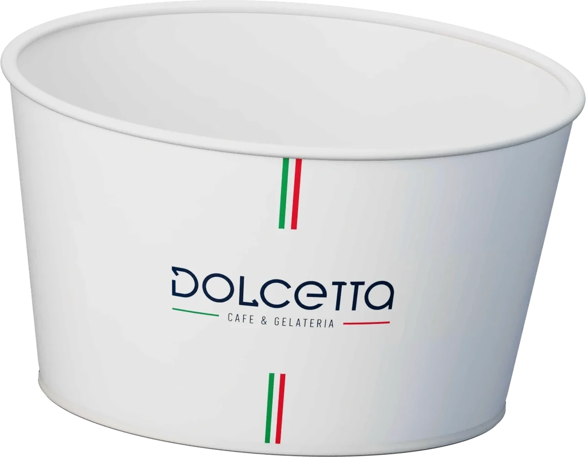 Стакан для мороженого — оформление Dolcetta